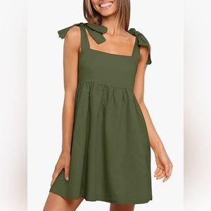 New Olive Green Dress